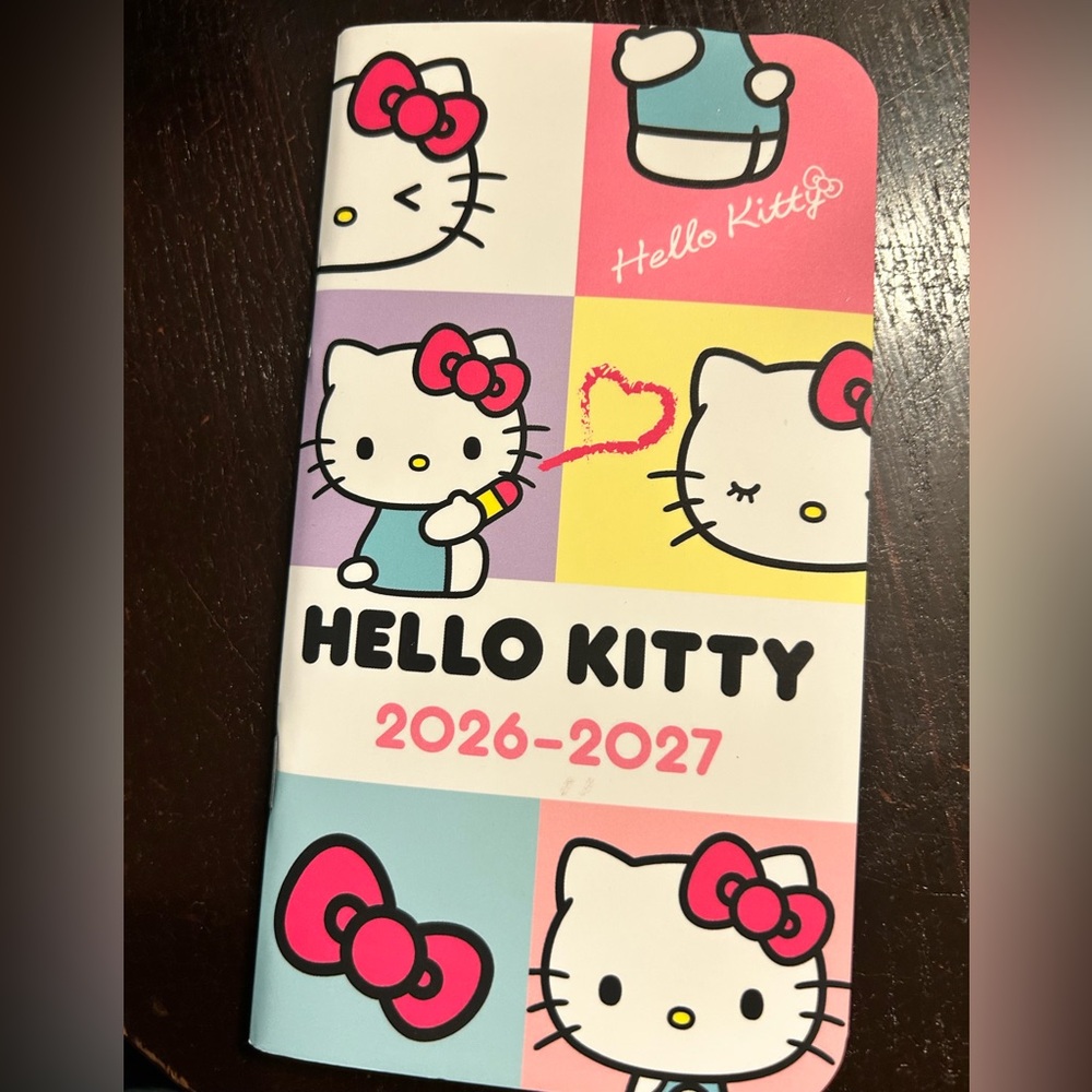 NEW 2026-2027 Hello Kitty Pocket Planner